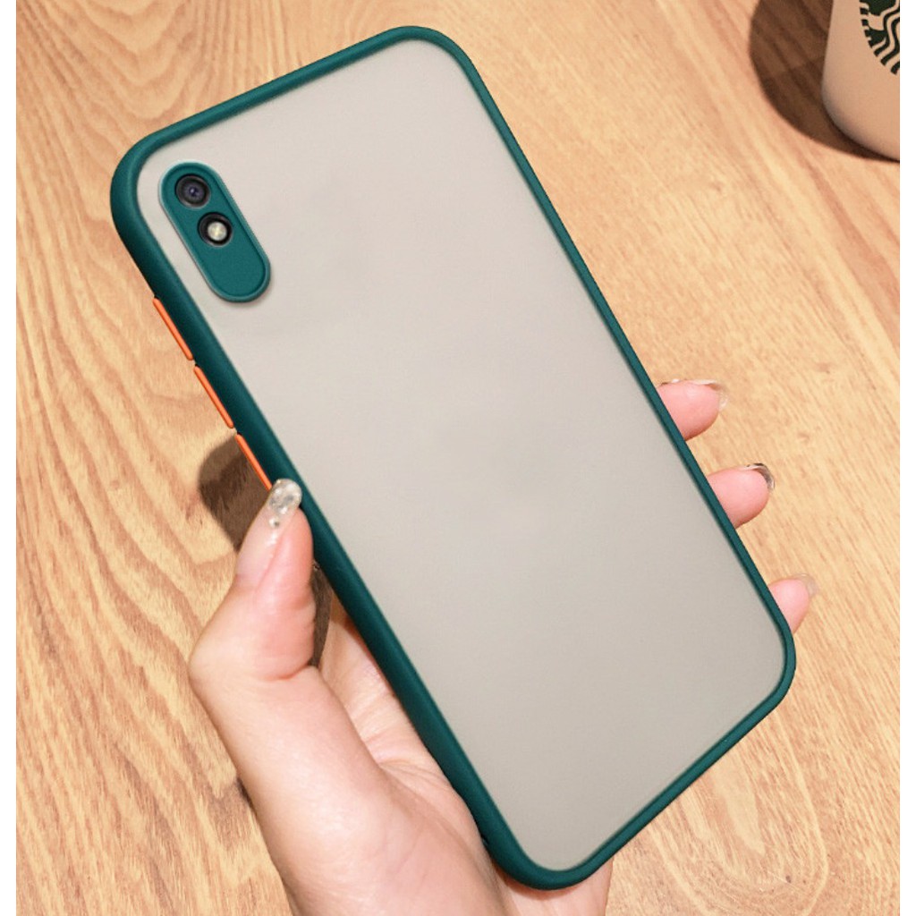 Case Dove Redmi 9A Frosted Camera Case Cover