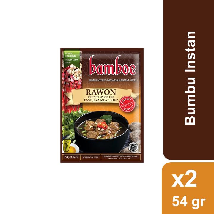 

Bamboe Bumbu Rawon 54g x2