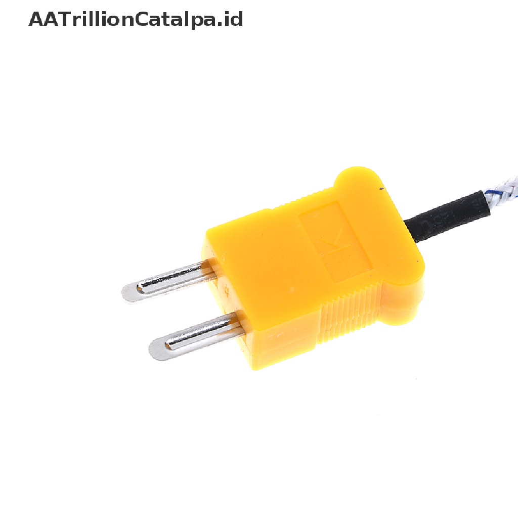 Aatrillioncatalpa 1PC Kabel probe sensor Suhu Tipe K 0.5 / 4m