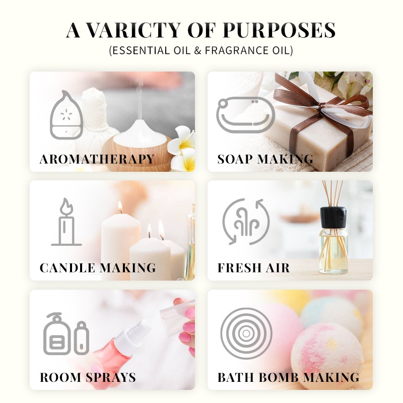 Evoke Occu - Japanese Magnolia 10ml Fragrance Oil Minyak Aroma Terapi Diffuser Humidifier Natural Relax Fresh Candle Soap Bath Aromatherapy