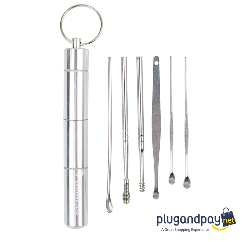 Pembersih Telinga Korek Kuping Ear Spoon Tool 6 PCS - pnp gadget