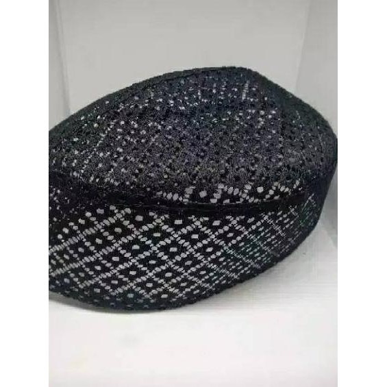 JLOKI005 Peci Murah Peci Jaring Kopyah Jaring Habib Kopyah Anak Dewasa Peci Jaring