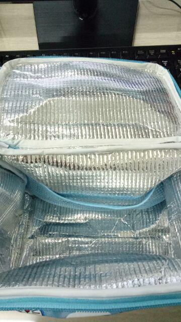 Tas Lunchbox Lunchbag Selempang Bekal Makan Anak Anak Aluminium Foil