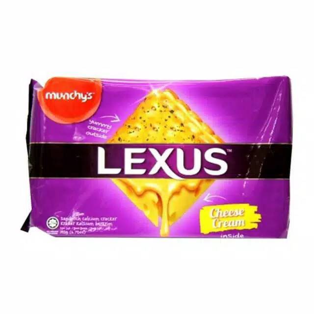 Munchys LEXUS sandwich keju / vanila / coklat 95 gram