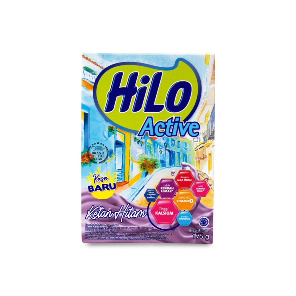 

HiLo Active Susu Bubuk Tinggi Kalsium Ketan Hitam 175 gr