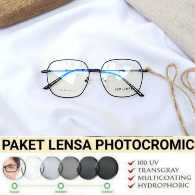KACAMATA 9671 GRATIS LENSA PHOTOCROMIC