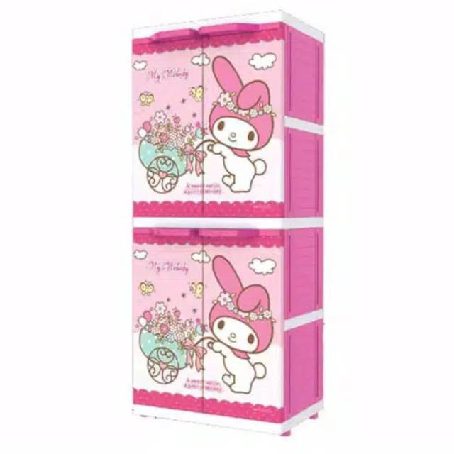 LEMARI PLASTIK LEMARI PAKAIAN LEMARI BAJU LEMARI BAYI RAK BAYI LEMARI ANAK LEMARI SUSUN