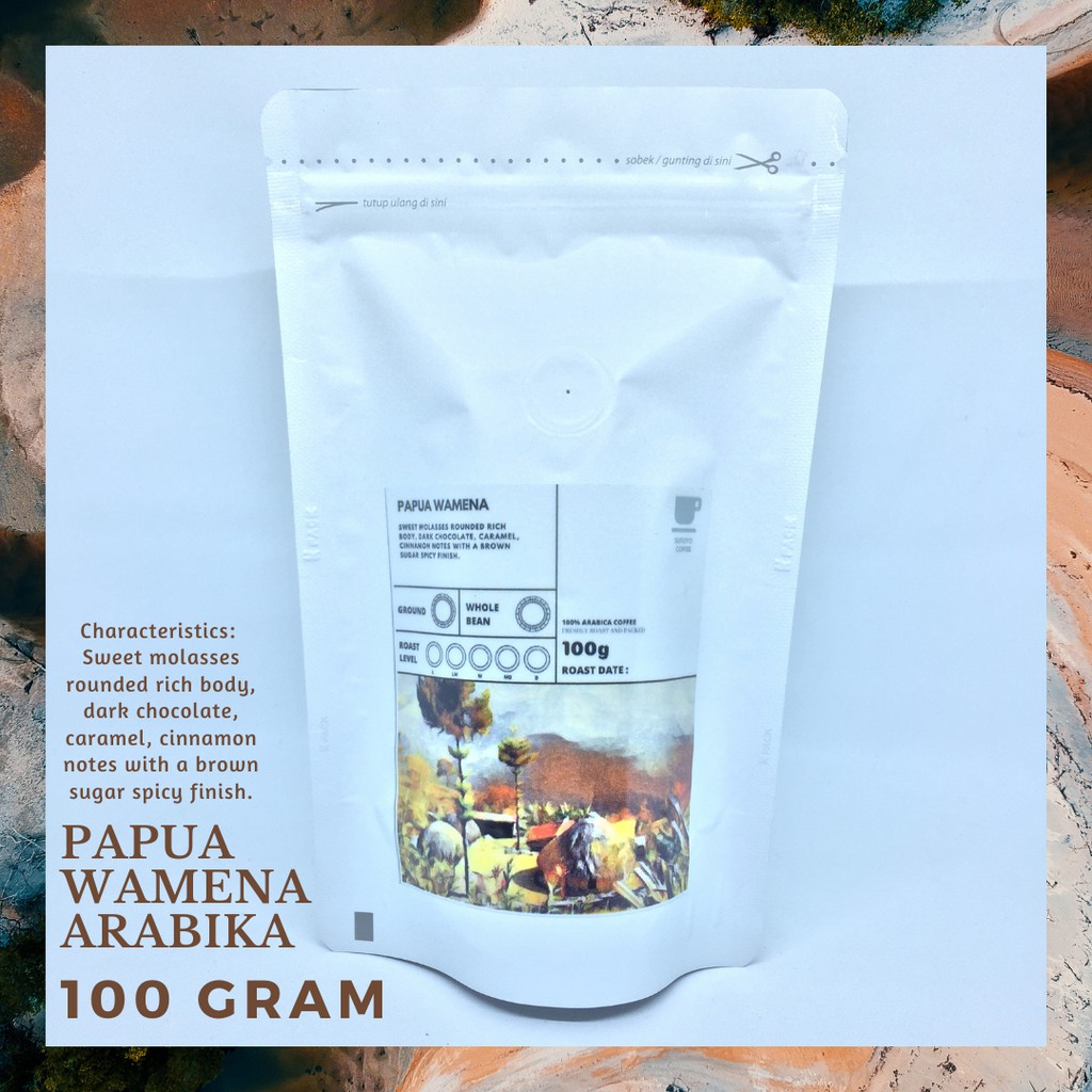 SUTOYO COFFEE Kopi Arabika Papua Wamena 100 Gram