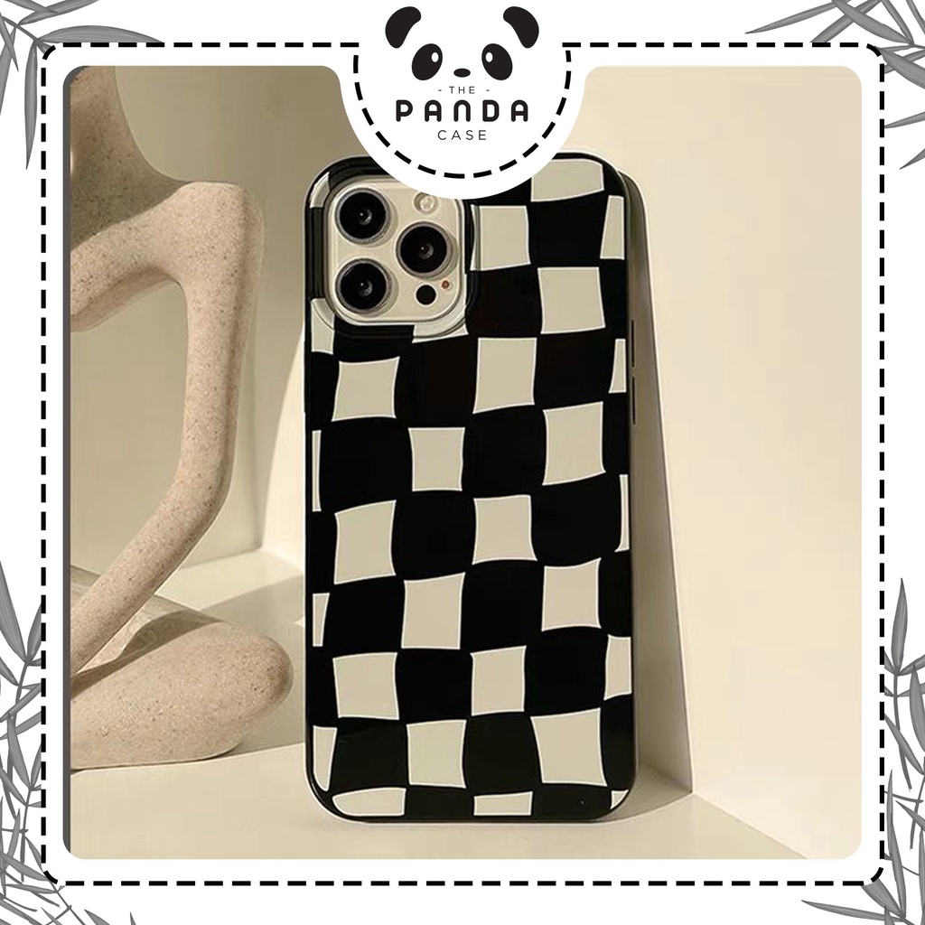 [TPC] Soft Case GRID FULL COVER IPHONE 6 6S 7 8 PLUS X XS MAX XR 11 12 13 MINI PRO MAX Casing Full Cover HP IP034