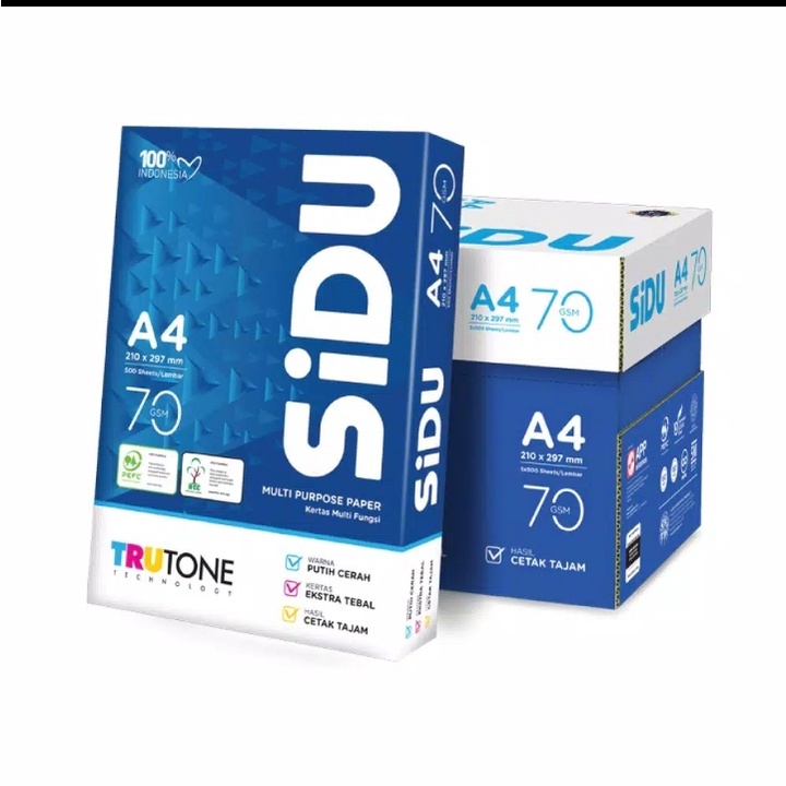 

SIDU KERTAS HVS A4 70 GSM