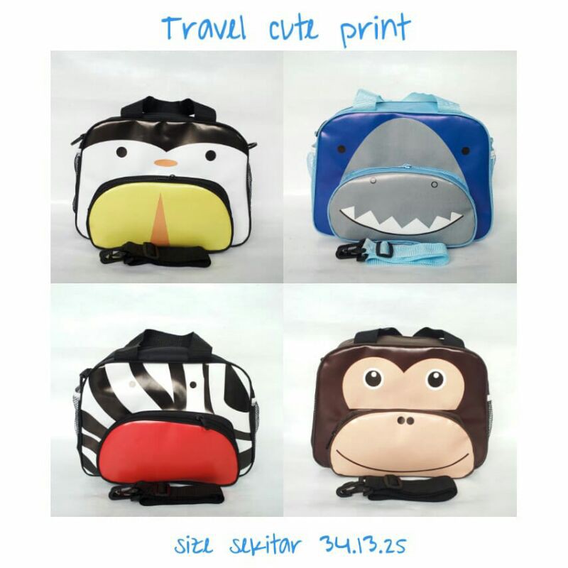 Goodie Bag/souvenir ulangtahun/tas ulang tahun/travel bag animal-5