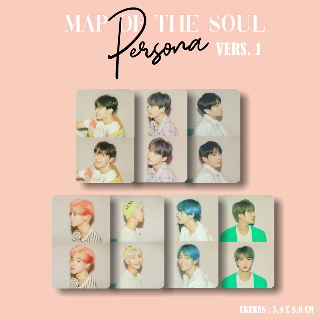 [Photocard] BTS MOTS Persona Ver. 1 - Unofficial
