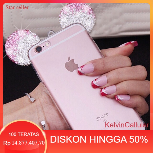 Silikon ear mickey samsung A310 / a3 2016