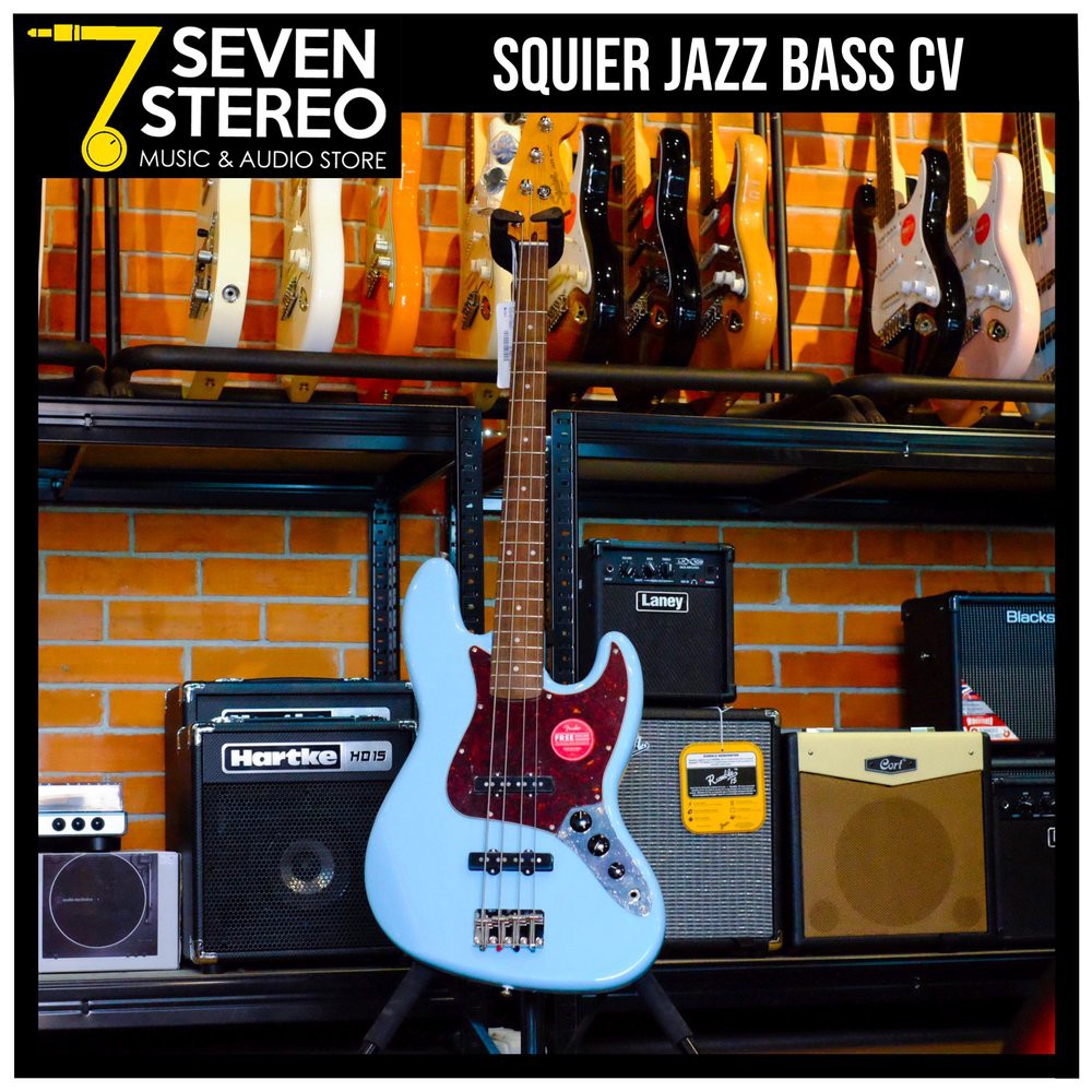 Squier Classic Vibe 60s Jazz Bass Daphne Blue