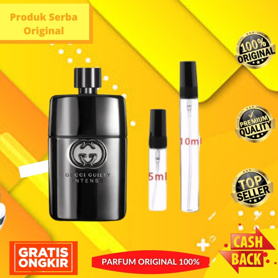 Decant Parfum Parfume Perfume Asli Original Import Pria Laki Laki Cowok Gucci Guilty Intense Men