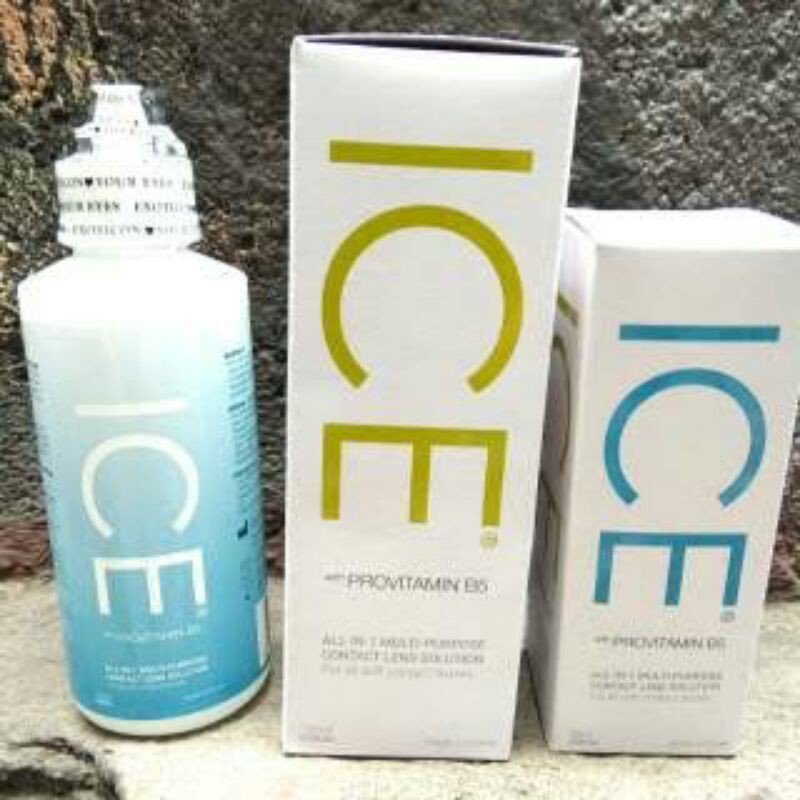 CAIRAN SOFTLENS ICE 150ML PROVITAMIN B5 / CAIRAN PEMBERSIH SOFTLENS - SOLUTION