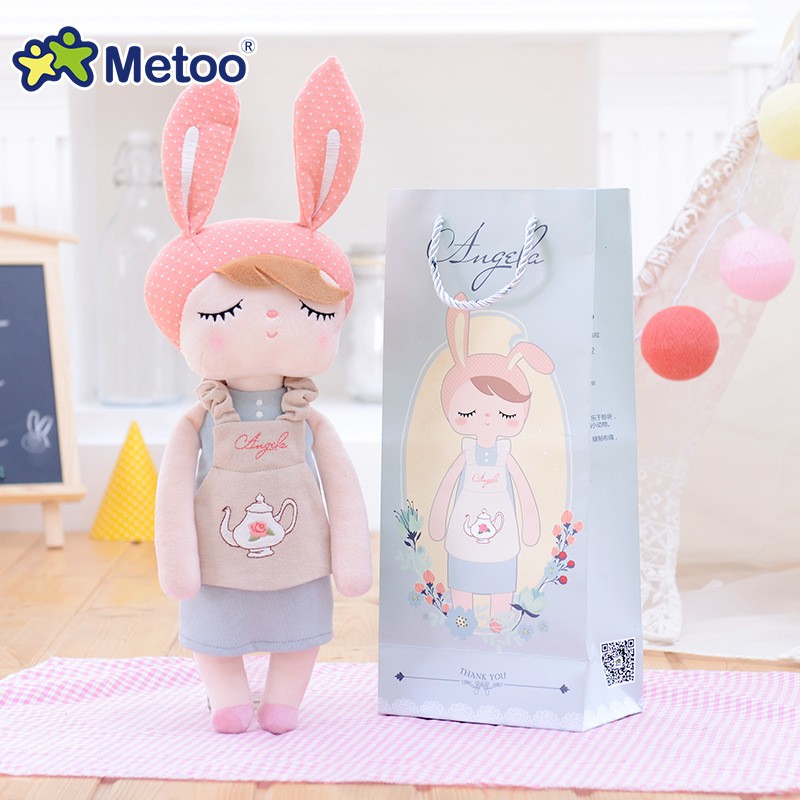 HZ Boneka Metoo ORIGINAL Angela Baby, Metoo Kelinci, Panda, Totoro FREE PAPPER BAG