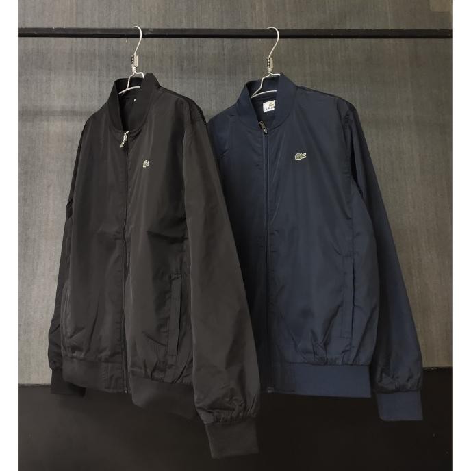 LACOSTE JACKET 001 JAKET BRANDED IMPORT PRIA - BIRU, L