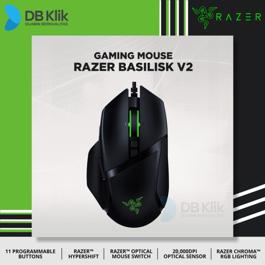 Mouse Gaming RAZER Basilisk V2 Wired 20000 DPI (RAZER Basilisk V2 USB)