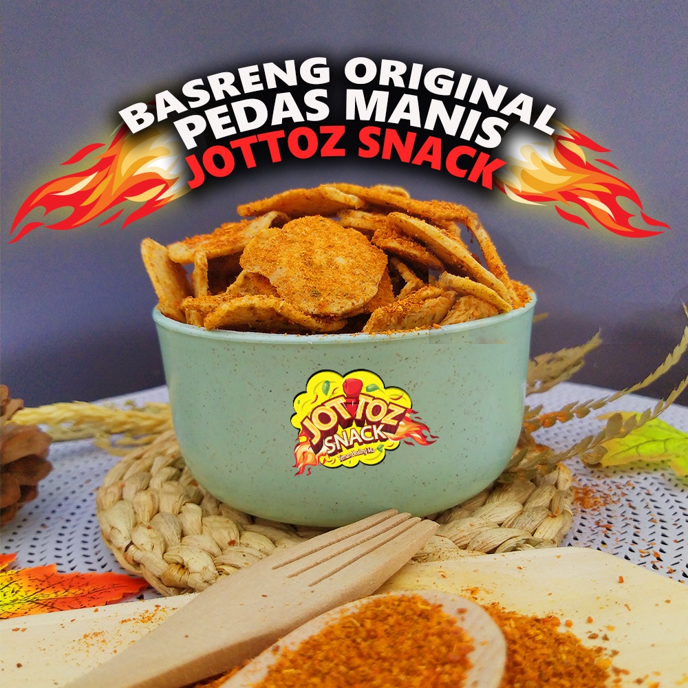 

BASRENG (BAKSO GORENG) DAUN JERUK ORIGINAL PEDAS MANIS JOTTOZ SNACK