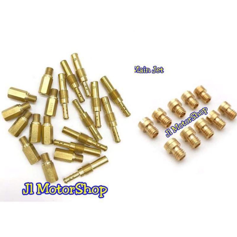 Spuyer - Mainjet Pilot Jet - Main jet PWK PE PWL KLX D-Tracker NINJA Tiger Megapro NSR Bijian 1 Pcs