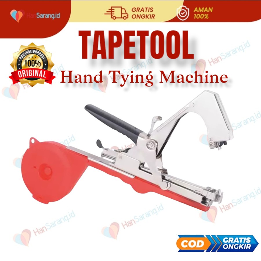 COD Tape Tool Tapetool Alat Pengikat Perambat Tanaman Cepat dan Rapi