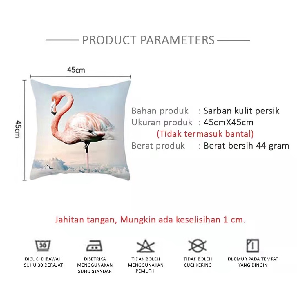 Sarung bantal kursi Ukuran /Sarung Bantal Sofa -40 x 40 cm 45 x 45cm