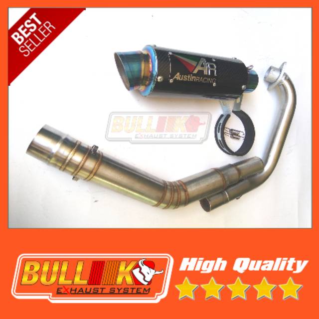 Knalpot racing austin vixion r15 cbr gsx tiger scorpio fu