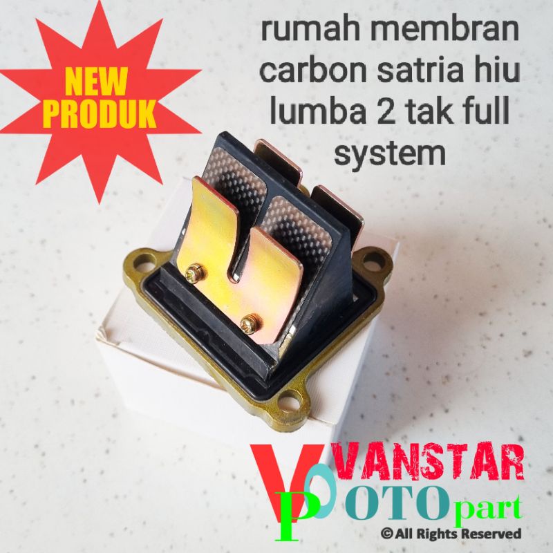 membran carbon satria hiu lumba 2 tak rgx rgv full system