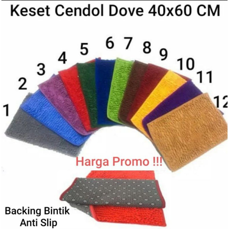 Keset cendol microfiber