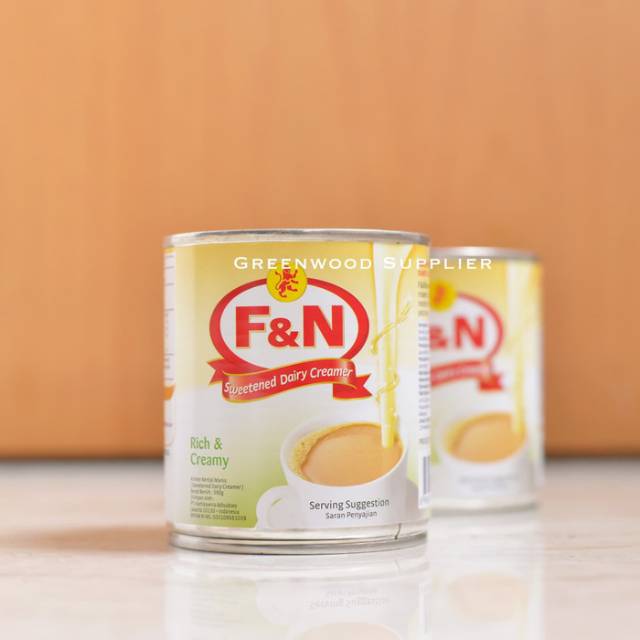 Jual Fandn Fn Susu Kental Manis 390 Gr Fandn Shopee Indonesia 