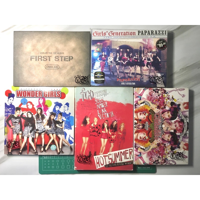 ALBUM ONLY CNBLUE SNSD GIRLS GENERATION WONDER GIRLS WG F(x) TTS TAETISEO