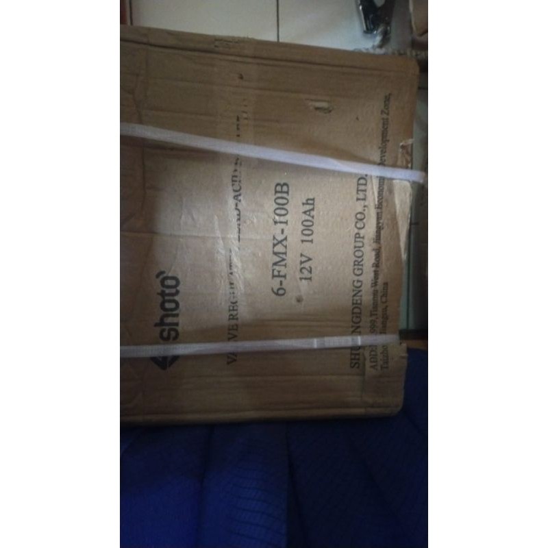 BATERAI VRLA SHOTO 100AH SECOND
