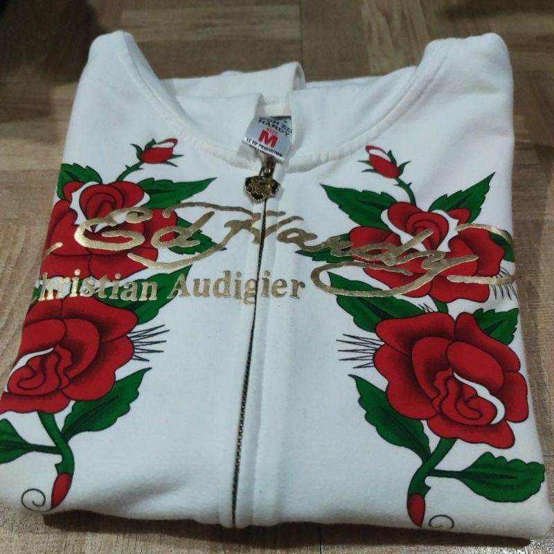 Jaket PL Hoodie Double Zipper Ed Hardy (Rare Edition)