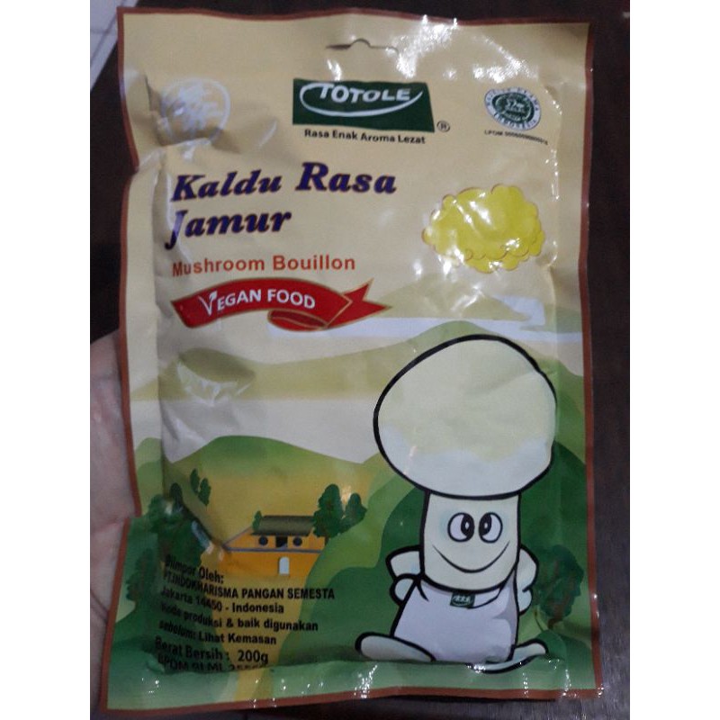 

Totole kaldu rasa jamur vegetarian 200g