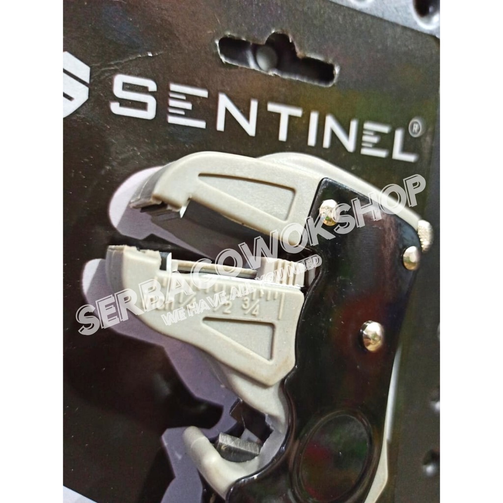 Sentinel Tang Kupas Kabel Model F-Automatic Wire Stripper-Cutter 2 in 1 Termurah Berkualitas