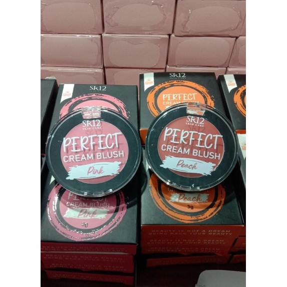 Blush On / Blush on SR12 / Perona Pipi / Cream Blush  /  Perfect Cream Blush SR12