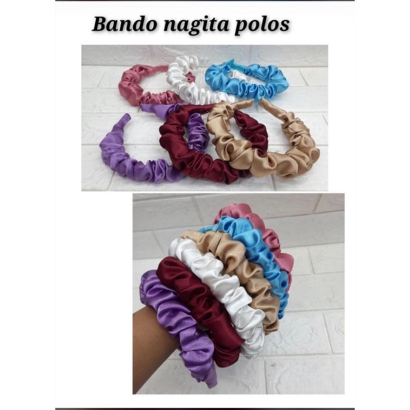 [Per Buah] Bando Model Nagita Polos