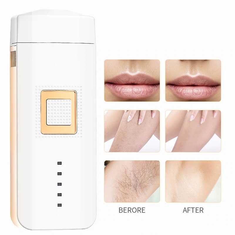 Hair Removal Portable Laser Epilator Penghilang Bulu 500000 Flashes