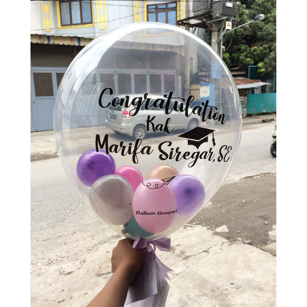 

bubble balloon in colorful combination 1