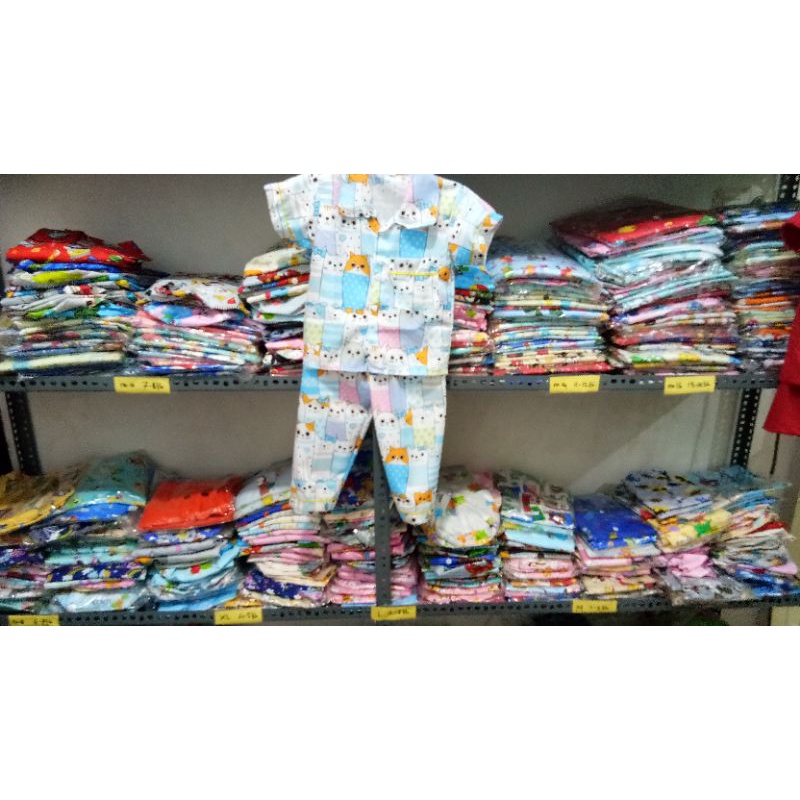 Piyama anak kids 1-5th makassar