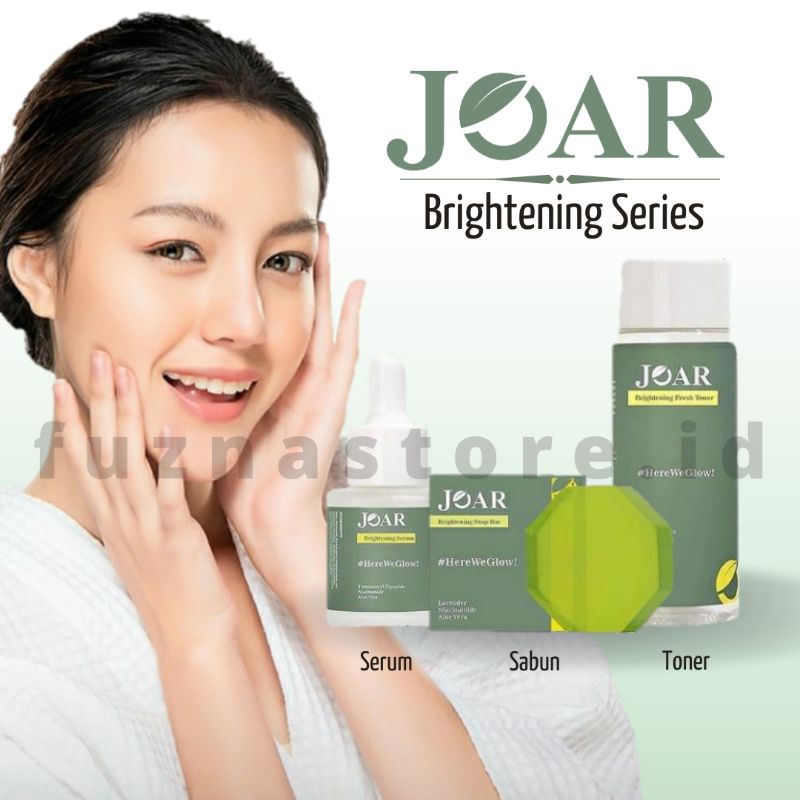Joar Skincare Paket Wajah Brightening Soap Bar dan Brightening