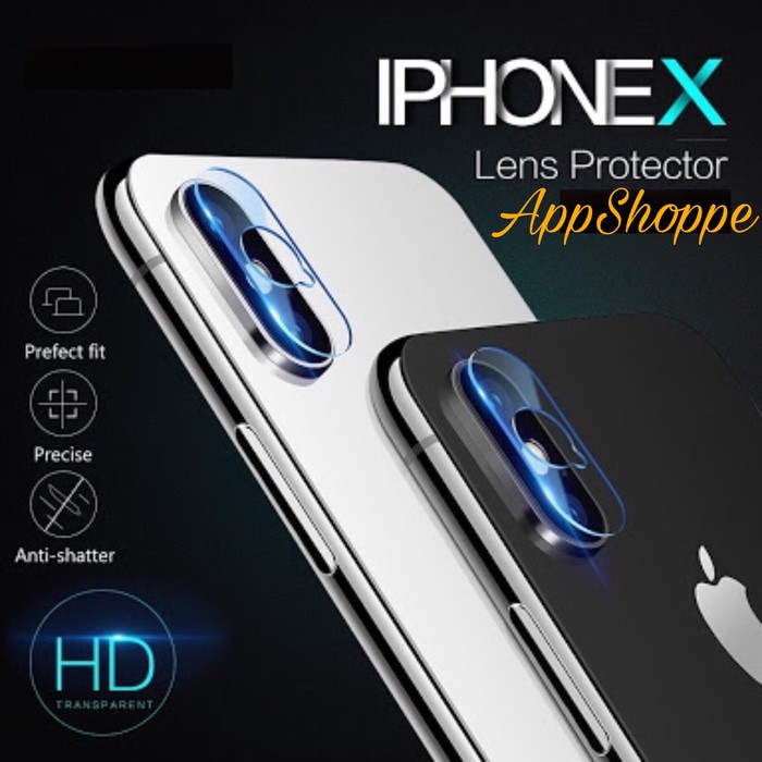 Screen Protector Camera Lens Ultra Thin Film Anti-Scratch for iPhone X