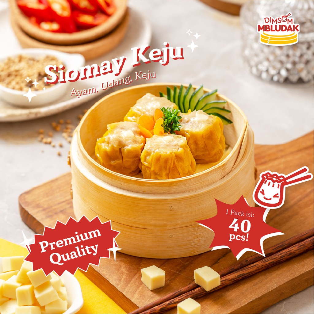 

Dimsum Siomay Keju 100% HALAL