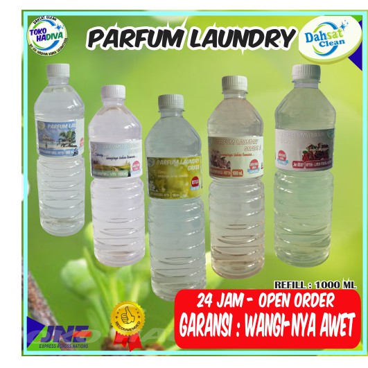 COD_PARFUM LAUNDRY PEWANGI PAKAIAN LAUNDRY 1000 ML DAHSAT CLEAN GRADE A,1X SPRAY WANGINYA TAHAN LAMA