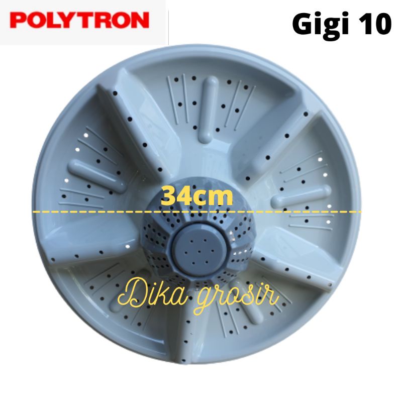 polysator  mc sharap poliytron 34cm gigi 10 untuk 2 tabung