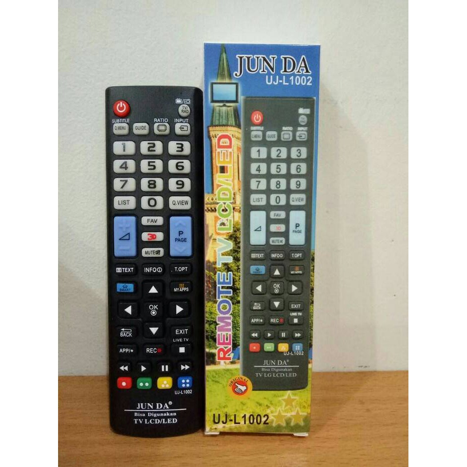 REMOTE TV MULTI LG LCD LED JUN DA UJ-L1002