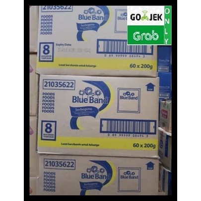 

MENTEGA BLUEBAND SACHET SERBAGUNA 200 GR GOJEK / GOSEND ONLY KODE 226