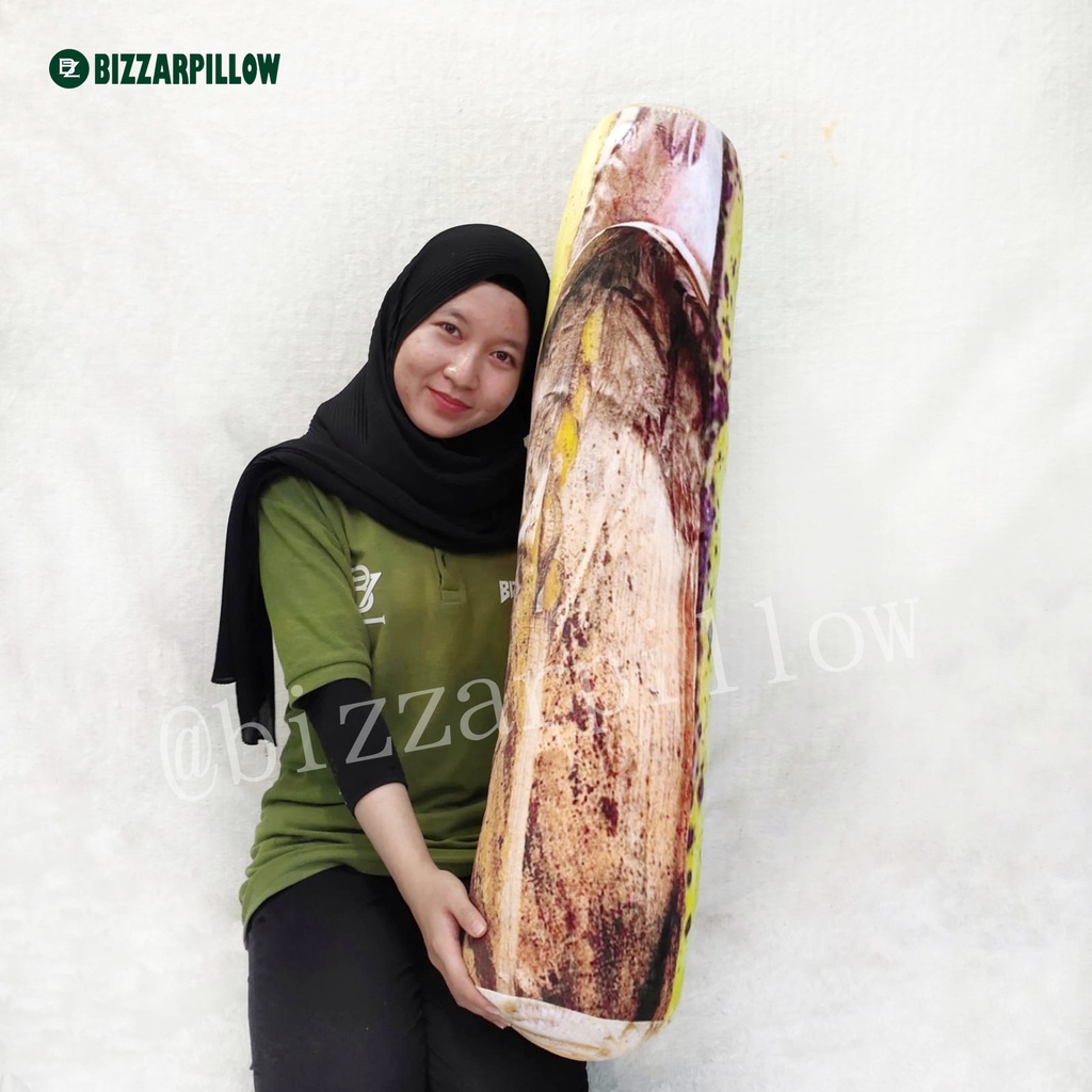 Bizzarpillow Bantal Guling Batang Pohon Pisang size L BZ206