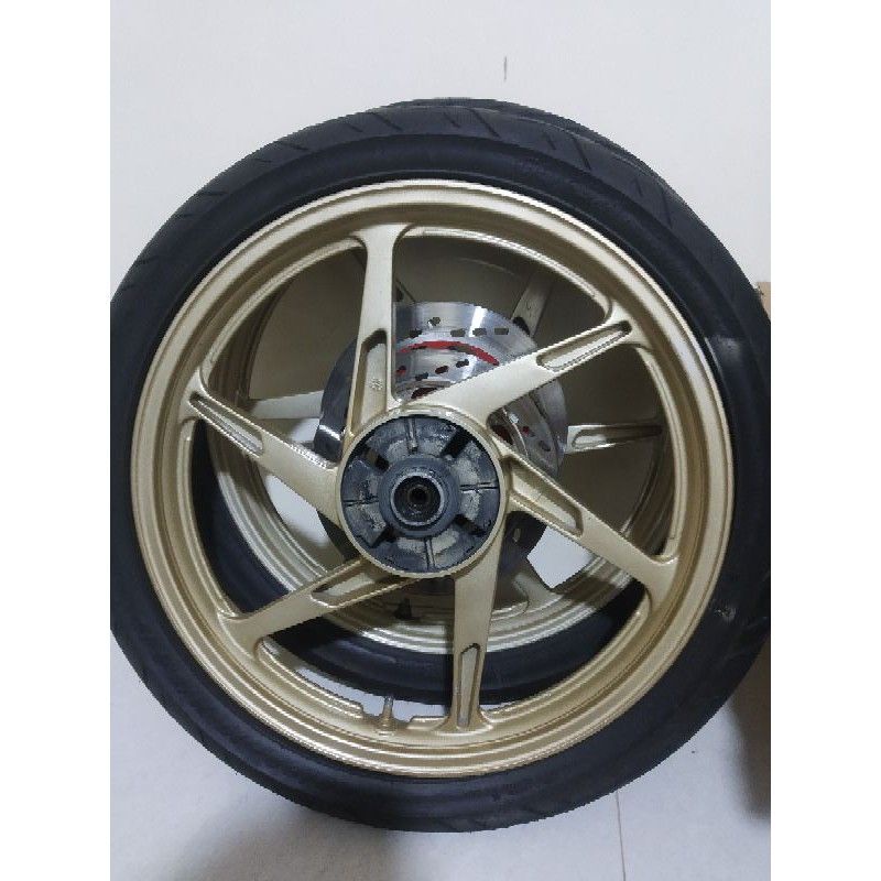 velg satria hiu 2tak double disk